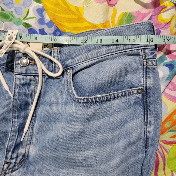 Madewell Light Blue Flare & Wide Leg Jeans - Picture 7 of 9